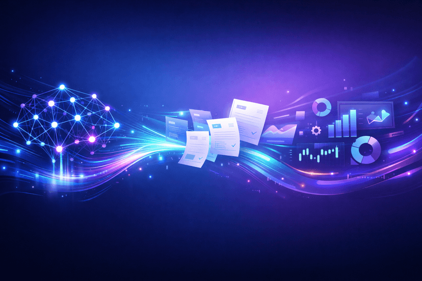 AI-powered billing system with machine learning algorithms transforming revenue operations dashboard