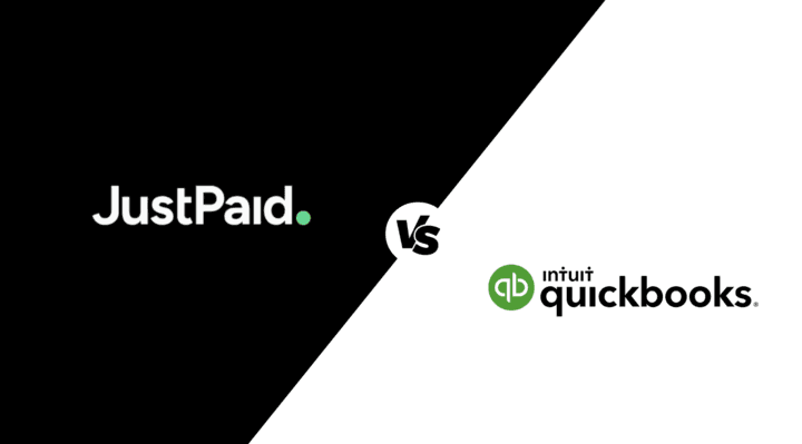 JustPaid vs QuickBooks comparison