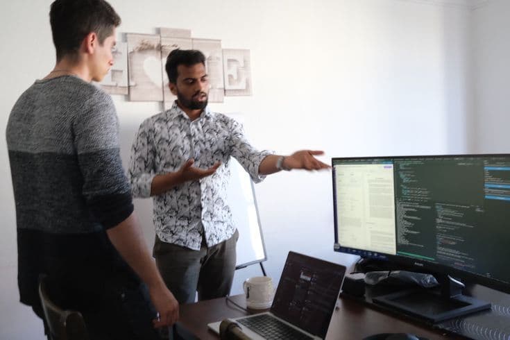 Vinay and Juan at JustPaid